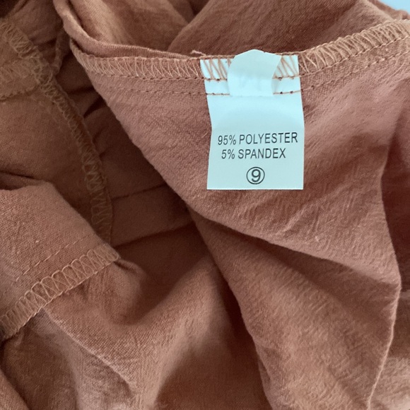 Beautiful Light Rust Dress - Picture 5 of 7